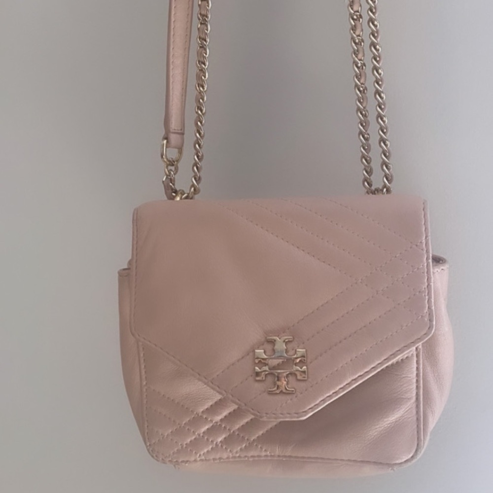 Leather Tory Burch crossbody